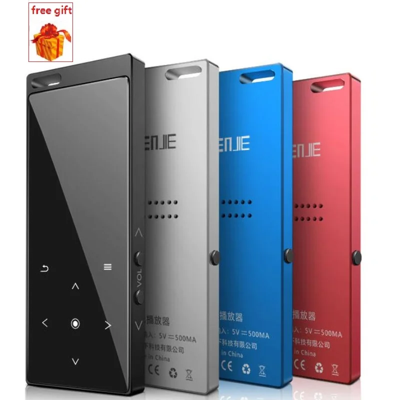 Новинка оригинальный MP3 плеер Benjie M3 с Bluetooth Портативное аудио 8 ГБ Built in динамиком