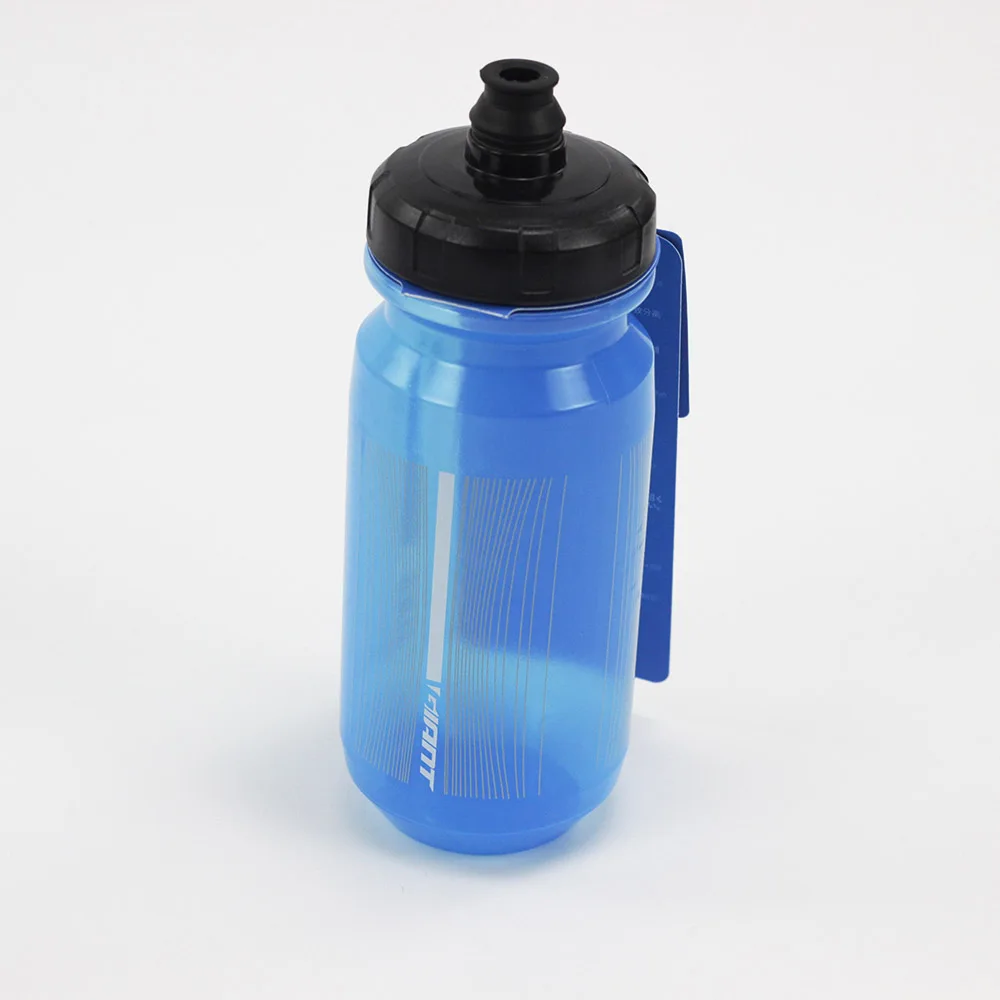Гигантский спортивный велосипедный велосипед 600 мл Ультралегкая бутылка для воды на открытом воздухе велосипедная бутылка Велосипедное оборудование - Цвет: not cap blue