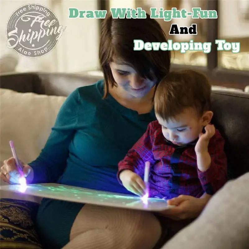 

Draw With Light-Fun And Developing Toy