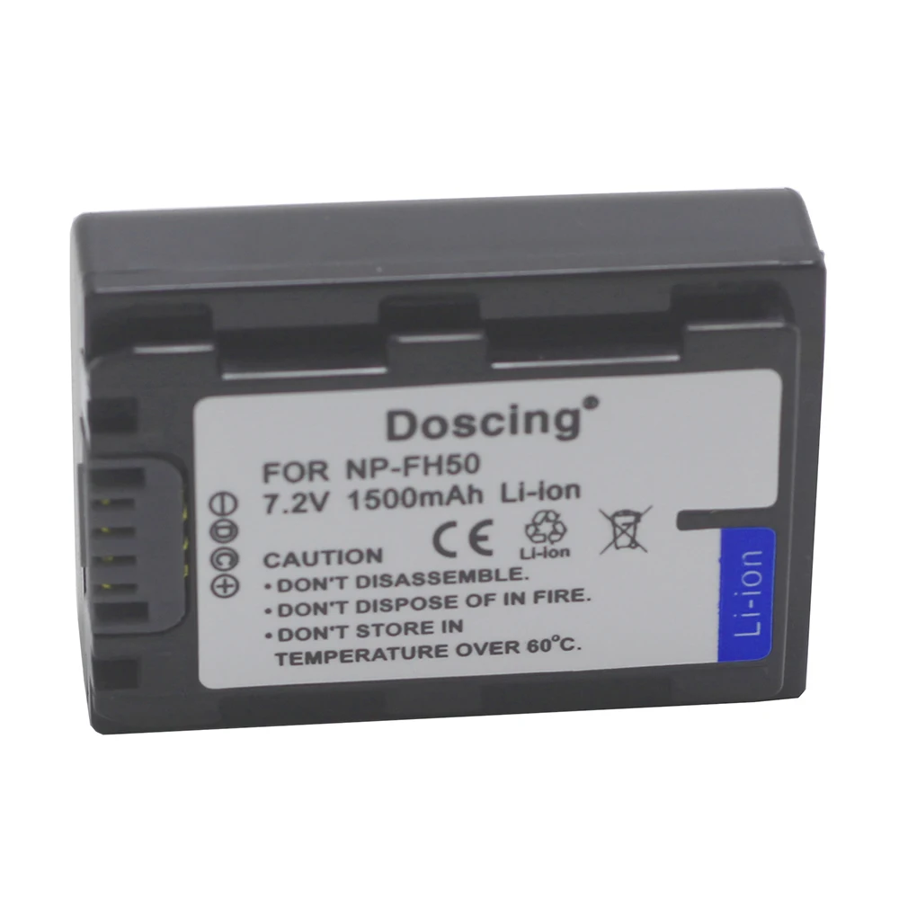 4 шт. Батарея для sony NP-FH50 NP-FH40 NP-FH30 NP-FH60 NP-FH70For Alpha DSLR A230 A330 A380 DSC-HX1 HX200 HDR-TG1E TG3 TG5 TG7