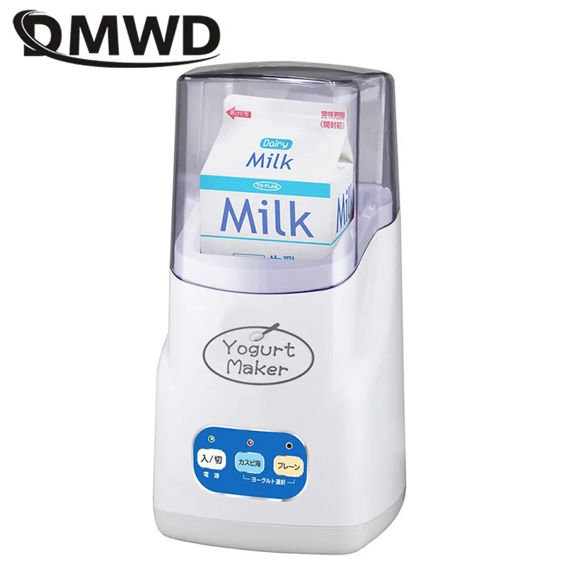DMWD 110V 220V Full-automatic Electric DIY Yogurt Maker Multifunctional Japanese Leben Rice Wine Natto Caspian yogurt Machine