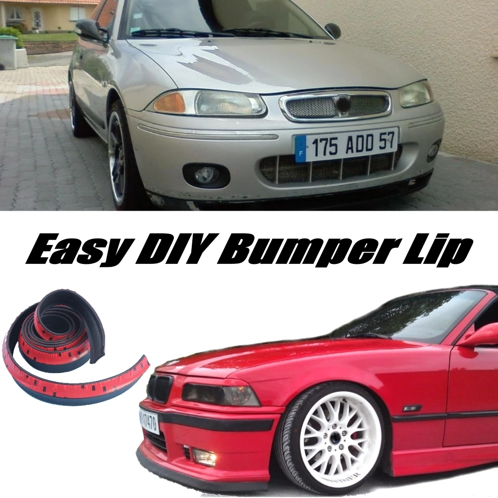 

Bumper Lip Deflector Lips For Rover 200 / 25 Front Spoiler Skirt For Car Tuning View / Body Kit / Strip