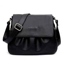 Lady Style Fashion Genuine Leather Women Handbags Vintage Women Shoulder Bags Women Crossbody Messenger Bag Evening