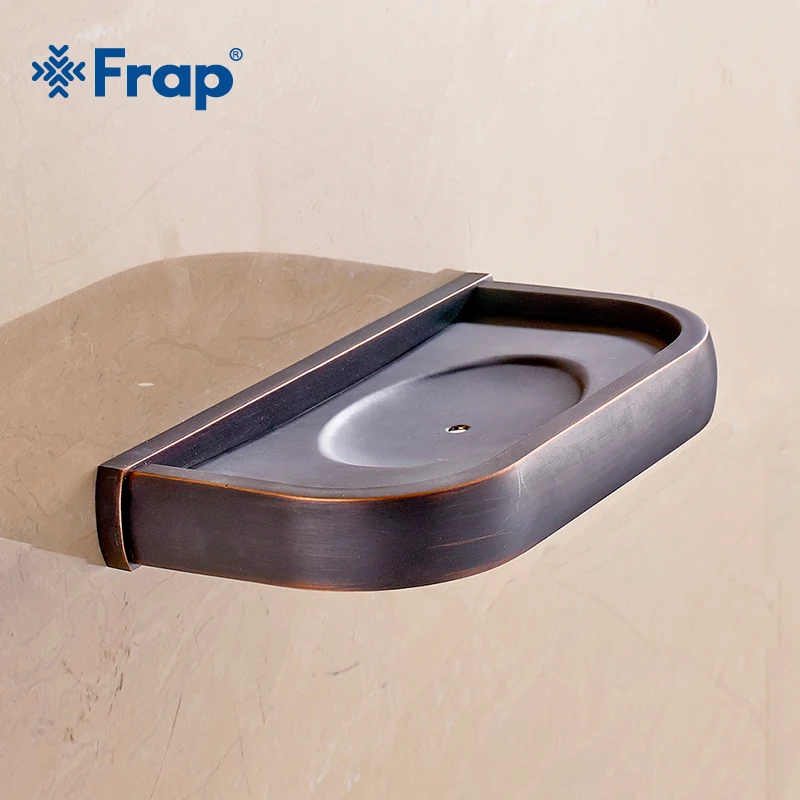 Buy FRAP Fashion Shower Soap Tray Retro Black Soap Box
