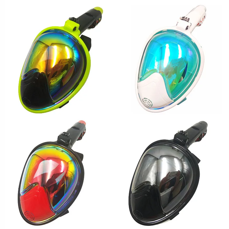 LM1303 Olorful الغوص قناع كامل الوجه الغوص قناع السباحة التدريب الغوص قناع مكافحة الضباب ل Gopro كاميرا الغوص معدات LM1303 Olorful الغوص قناع كامل الوجه الغوص قناع السباحة التدريب الغوص قناع مكافحة الضباب ل Gopro كاميرا الغوص معدات