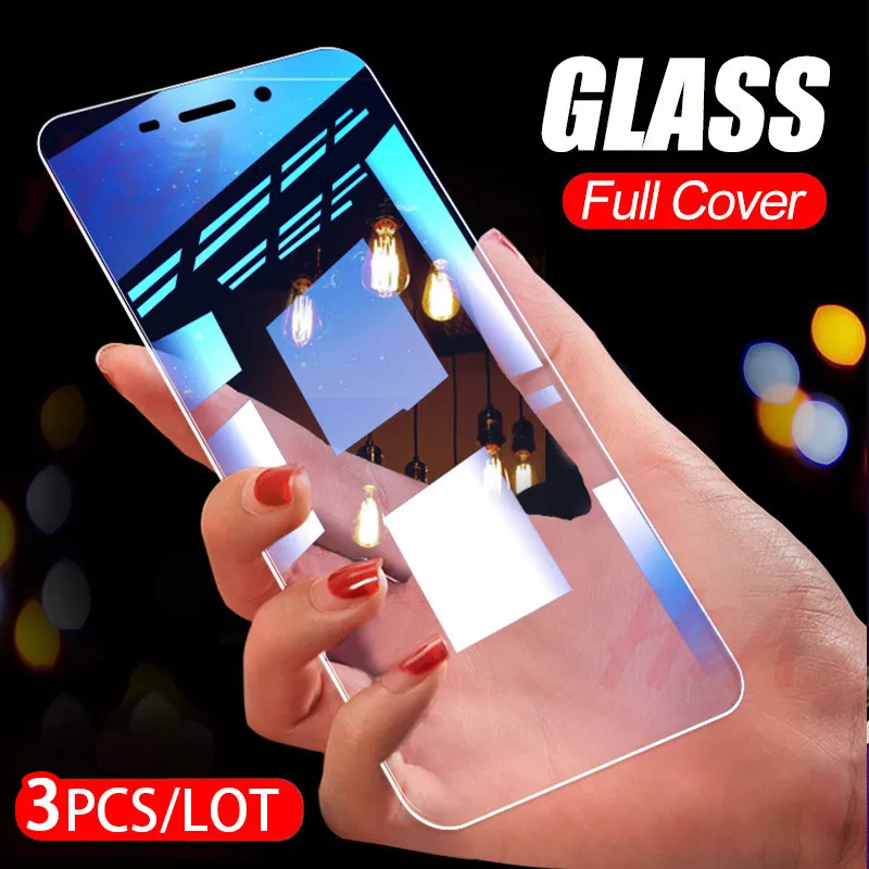 

H&A 3Pcs Protective Glass for Xiaomi Redmi Note 4 Note 4x Screen Protector 9H 2.5D Tempered Glass Note 4 Global Version
