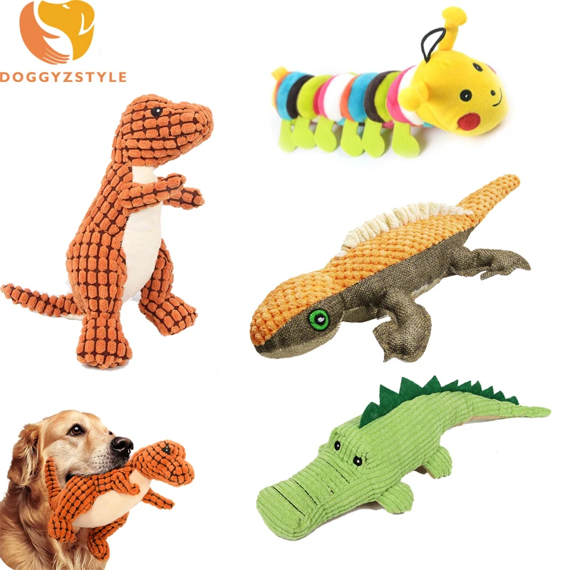 Buy Pet Dog Plush Sound Toys Cartoon Animals Puppy Cat