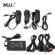 LED Güç Kaynağı Ünitesi 12 V DC 1A 2A 3A 5A 8A 10A 15A Güç Adaptörü 110 V 220 V AC 12 volt DC CCTV LED Şerit Işık AB ABD İNGILTERE