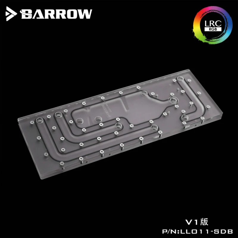 Barrow LLO11 SDBV1 доски для Lian Li PC O11 динамический чехол Intel CPU Water Block & Single GPU
