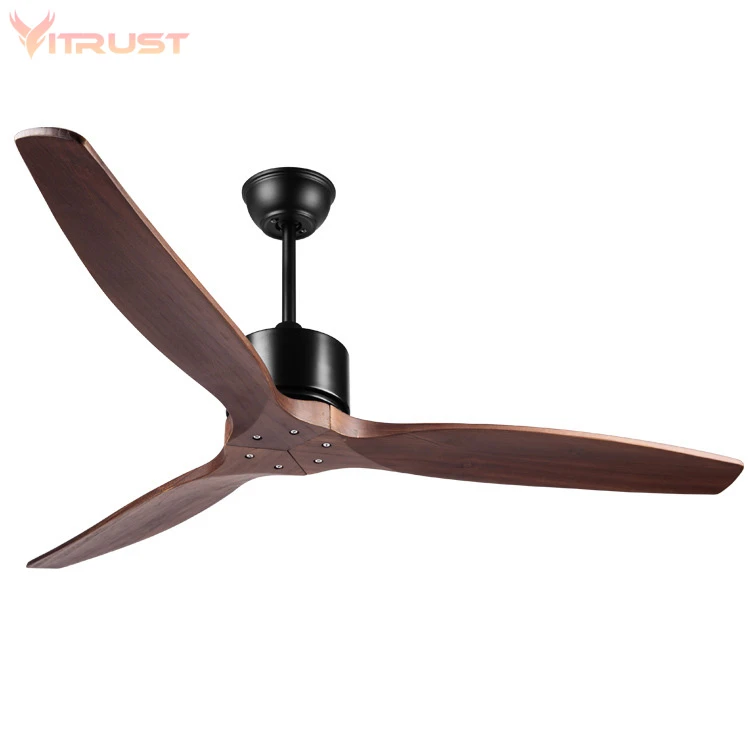 52 Inch Wooden Ceiling Fan Remote Control Decorative Wood Ceiling Fans Without Light Fan Lamp 220v Ventilador De Teto Lamp Ceiling Fans Aliexpress
