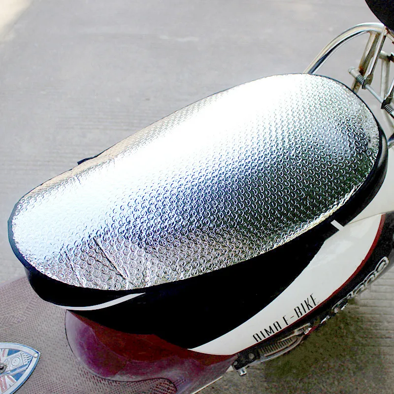Защитная пленка из алюминиевой фольги для защиты от солнечных лучей, защитная подушка для мотоцикла