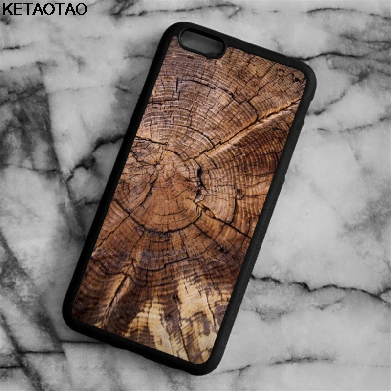 KETAOTAO knock on wood чехлы для телефонов iPhone 4S 5C 5S 6 6S 7 8 Plus X Samsung S4 5 NOTE чехол Мягкий ТПУ