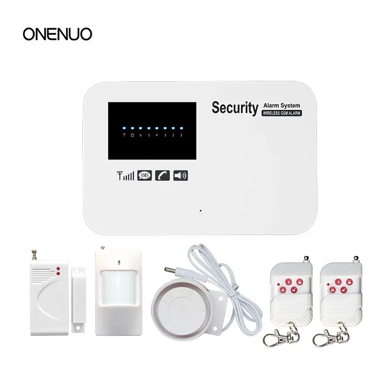 

Burgler alarm system/Home alarm system GSM&WIFI alarm system Free Shipping