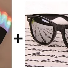 Коричневые черепаховые оболочки рамка дифракционные очки прозрачные фейерверки линзы