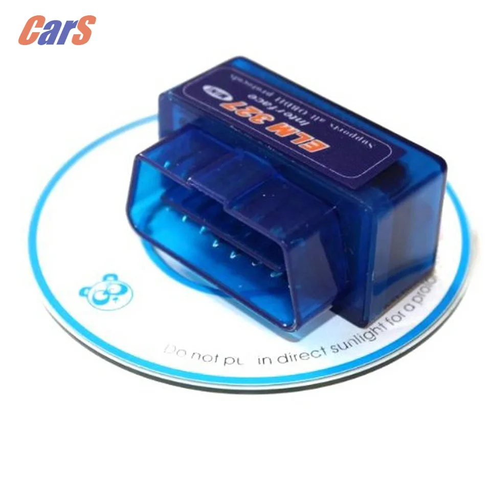 Мини ELM327 V2.1 OBD2 II Bluetooth Автомобильный диагностический сканер инструмент Мини OBD II ELM327 V2.1 беспроводной OBD2 сканер