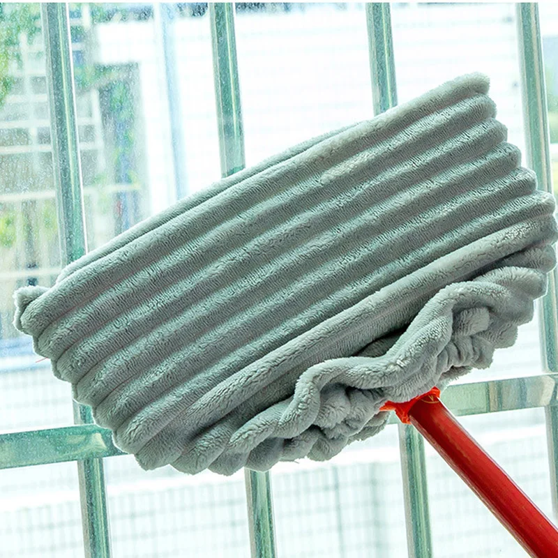 Floor Dust Microfiber Cleaning Broom Mop Cover Glass Window Cleaner Home Cloth Clean for Ceiling Kitchen Towel Dust Cleaner