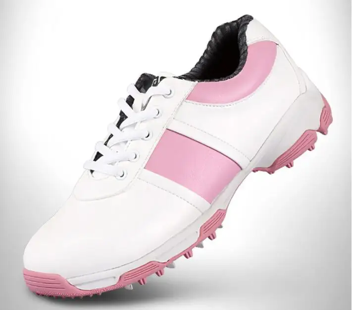 

2017 PGM womens genuine leather golf shoes spikes ultra soft super breathable waterproof golf shoes,Free shipping