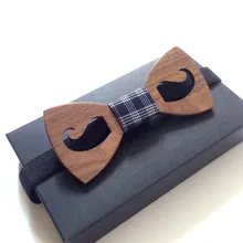 Галстуки для мужчин ручной работы деревянный лук Галстуки Галстук-бабочка галстуки для мужчин полые gravatas para ho мужские s деревянный галстук-бабочка галстук