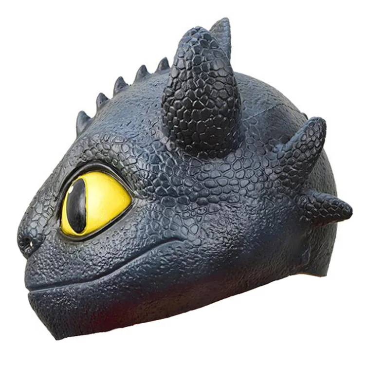 How To Train Your Dragon Night Fury Cosplay Mask The Hidden World Toothless Masks Adult Carnival Party Helmet Action Figures Toy How To Train Your Dragon Night Fury Cosplay Mask The Hidden World Toothless Masks Adult Carnival Party Helmet Action Figures Toy