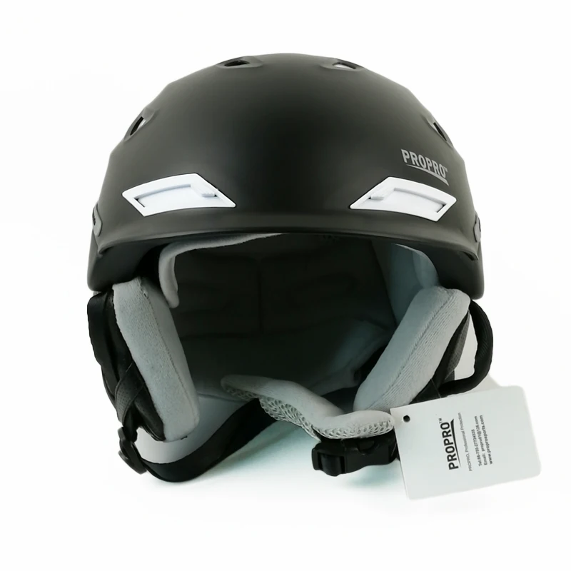 PROPRO 005 цельный лыжный шлем, теплая шапка, снежный лыжный шпон, двойная пластина, защита