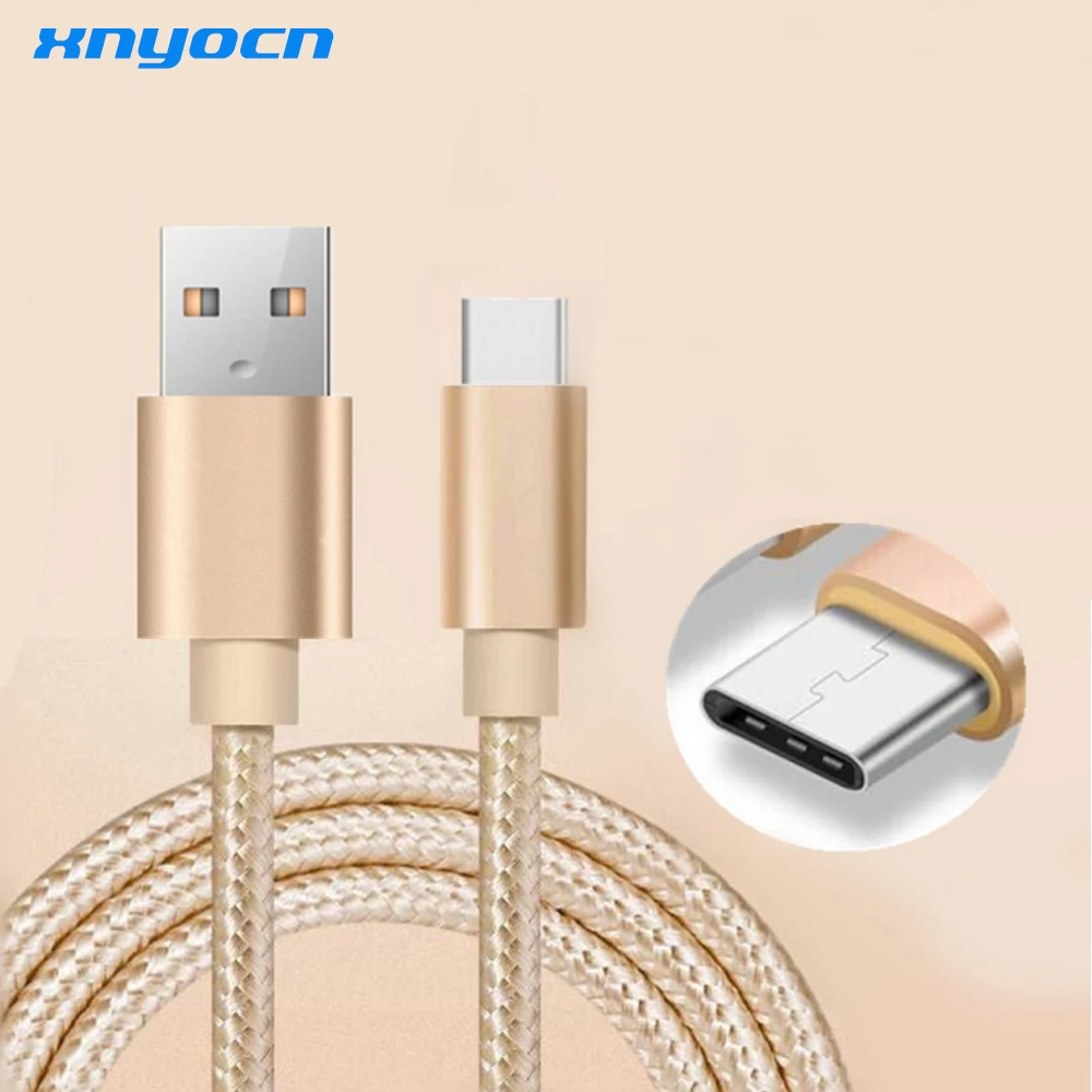 Xnyocn Тип usb C кабель USB C 3,1 Тип-с быстро синхронизации данных Зарядное устройство кабель для Nokia N1, Xiami 4C, Nexus 5X, 6 P, OnePlus 2, ZUK Z1, MX5 Pro