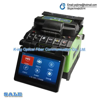 

Jilong C3 fiber fusion splicer fiber hot melt machine fiber optic fusion splicer FTTH outdoor optical fiber melt machine