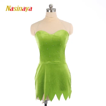 

Nasinaya Figure Skating Dress Customized Competition Ice Skating Skirt for Girl Women Kids Patinaje Gymnastics Performance 241