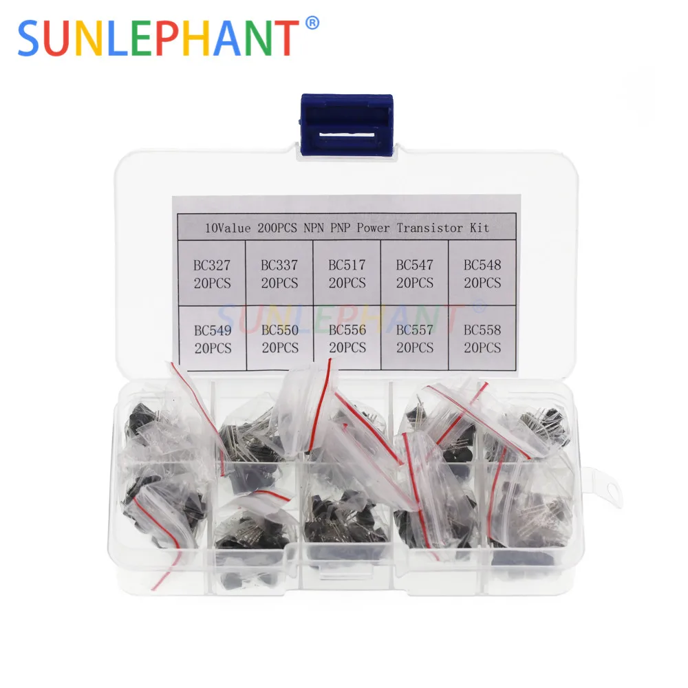 BC547B SET DI 100 TRANSISTOR ASSORTITI BC517 BC327 BC337 BC557B BC547B SET DI 100 TRANSISTOR ASSORTITI BC517 BC327 BC337 BC557B