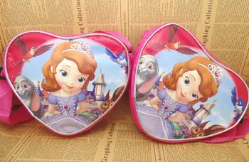 

5pcs/lot Princess Lovely Pink Mirror-surface PVC Messenger Bags Storage Case Kids Birthday Festival Party Favor Gifts