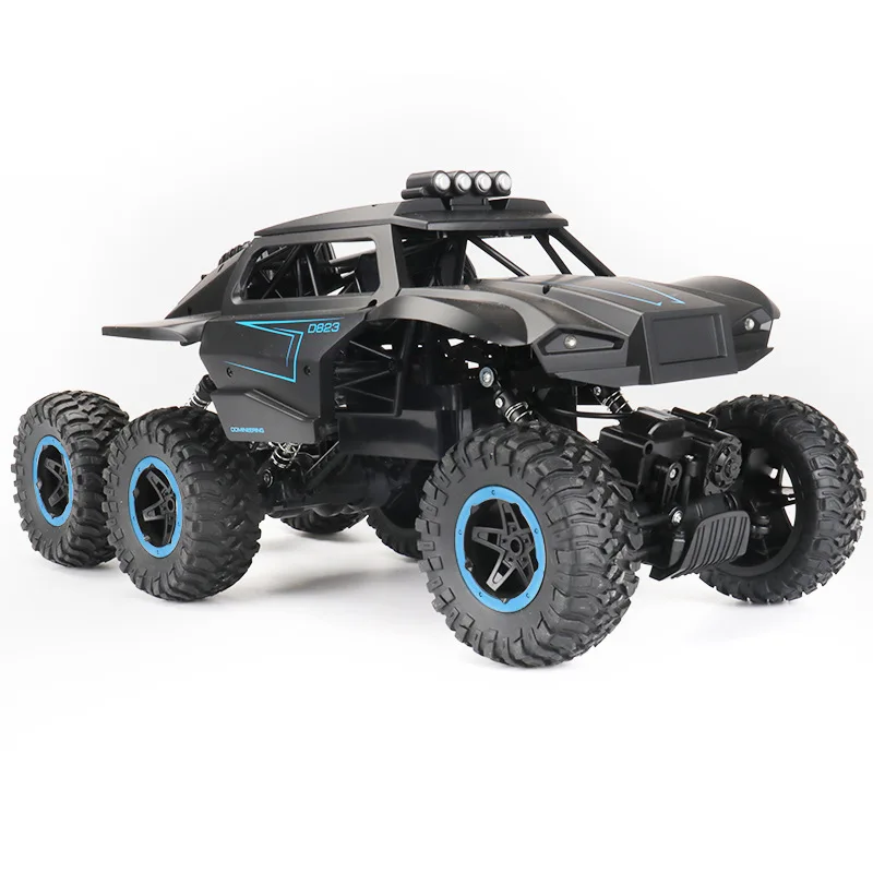

Six-wheel outdoor Electric children's toy car, climbing Remote off-road car, model high-speed racing car rechargeable 1:12 D823