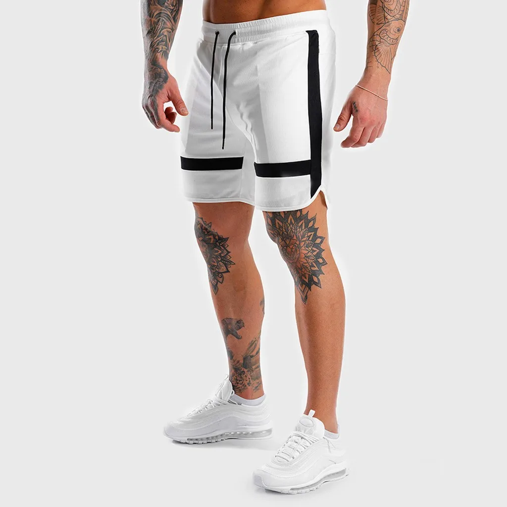 Мужские летние шорты мужские шорты спортивные беговые хип-хоп брюки повседневные Спортивные укороченные шорты для мужчин
