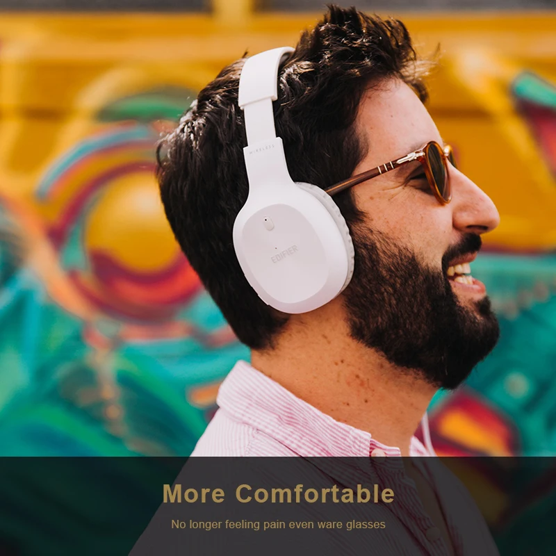 EDIFIER W800BT Bluetooth наушники Беспроводная шумоизоляция HIFI стерео 4 0 гарнитура с