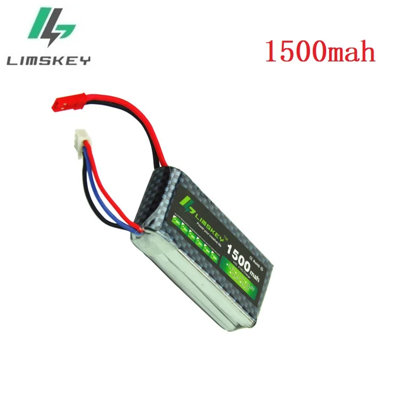 Limskey Power 2S 7.4V 1500mAh 25C Best RC Drones Lipo Battery Pack