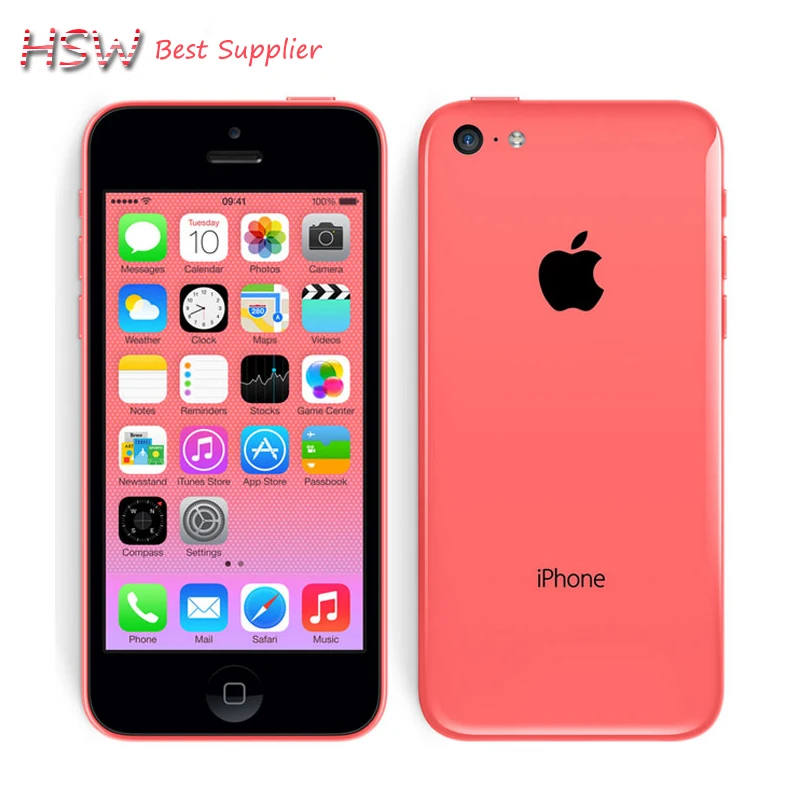 100 Original Unlocked Apple Iphone 5c with 4 0 Dual Core WCDMA IOS Multi Language 8GB
