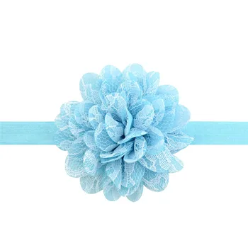 

12 Pcs Boutique Headdress Cute Baby Chiffon Petal Flower Headband Baby Fashion Ribbon Girl Hair Bands Female Holiday Gifts