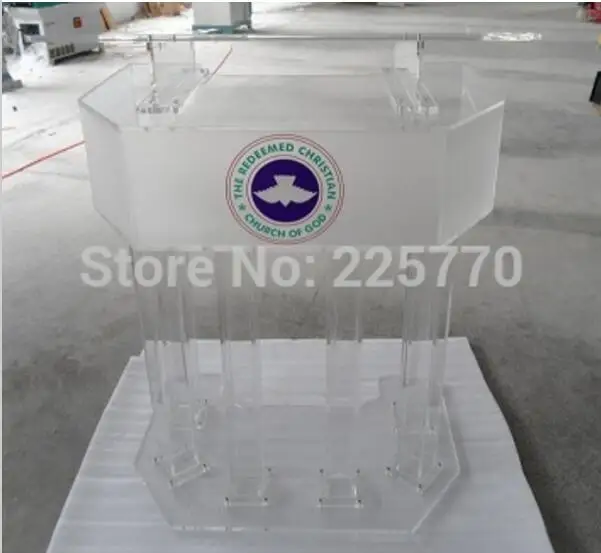 Трехуровневый Большой акриловый церковный лектор церковный из оргстекла Подиум церковная платформа Трехуровневый Большой акриловый церковный лектор церковный из оргстекла Подиум церковная платформа