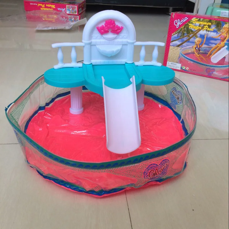 Dollhouse Mobili Fontana Di Acqua Di Estate Resort Spiaggia