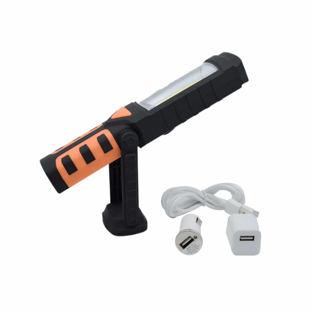 

Portable 10W COB LED Rechargeable Work Light Flashlight Car Repairing Inspection Light Magnetic Emergency Light