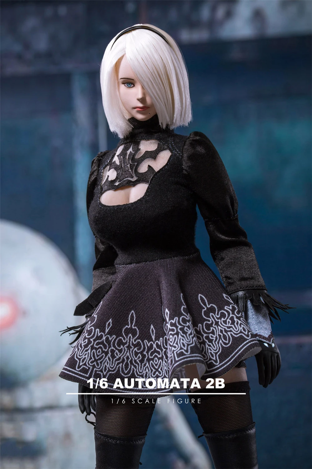 Игровая фигурка 2B 1/6 nier automata фигурка голова лепить комплект одежды w оружие nier 2 девушка фигурка желаний МАСКА ИГРУШКА Коллекционная без тела