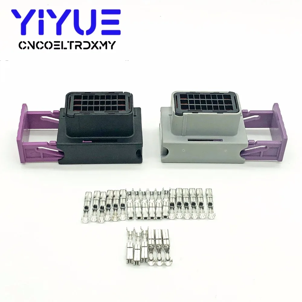 1 Set FCI ECU Connector 24 Pin 24 Way Female Housing Sealed Plug Socket connectors 211PC249S8005 (3)