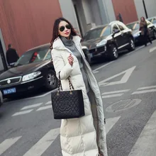 Новые зимние пальто размера плюс белый черный темно-синий красный женский пуховик