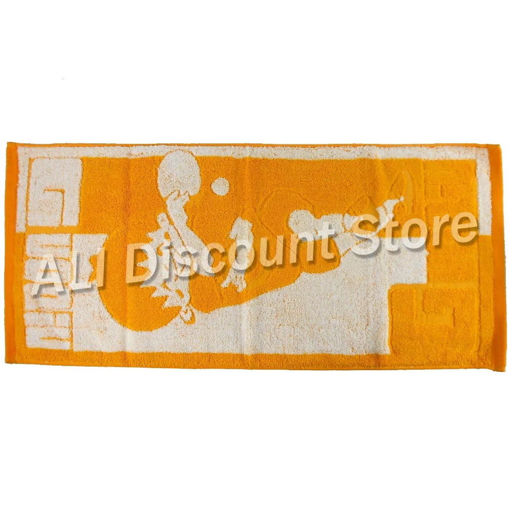 GuoQiu GM 003 Orange Sports Towel 34cm x 80cm 100 Cotton Quick drying
