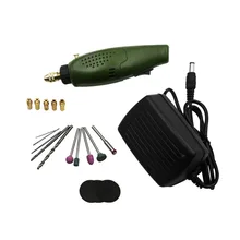 Горячая 19 шт. Мини электрическая дрель аксессуары электрический шлифовальный 12 В DC шлифовальный инструмент для фрезерования полировки сверления резки гравировки