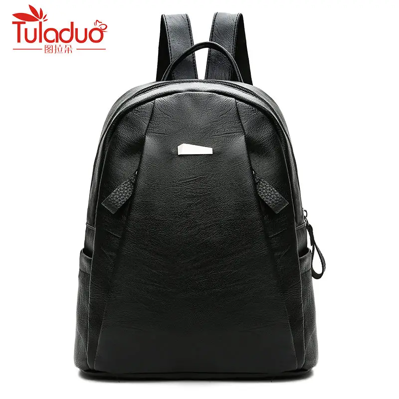 

Fashion Backpack Women Pu Leather School Bags For Teenage Girls Travel Bags Female Backpack High Quality Laptop Backpack