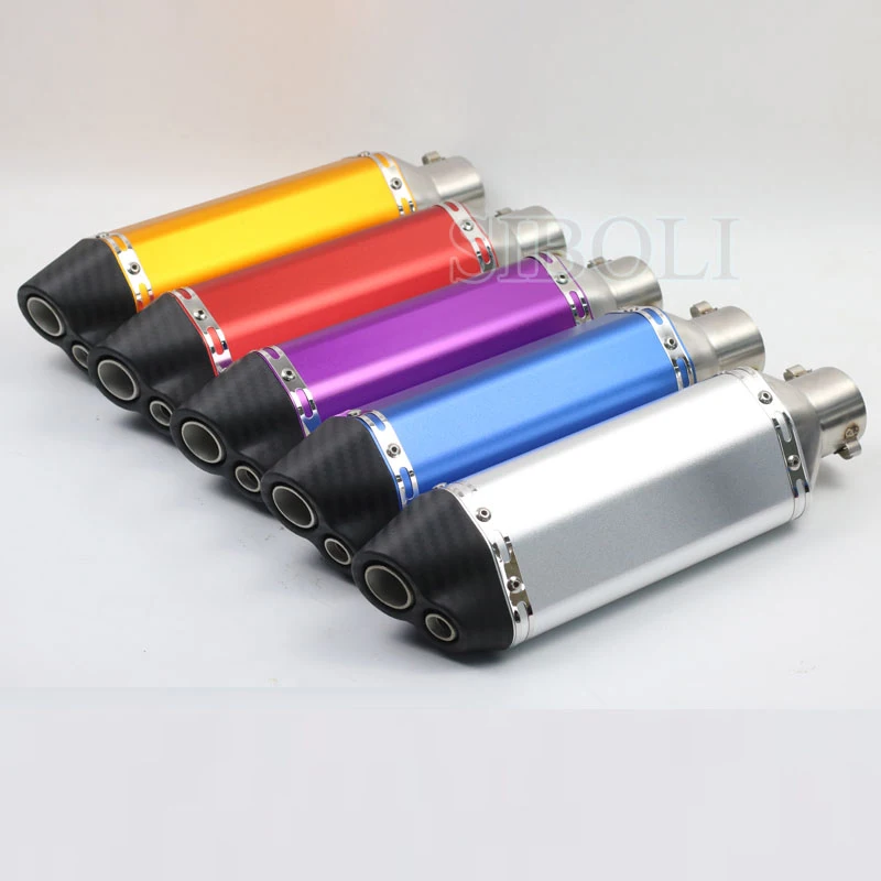 Universal Motorcycle Exhaust Muffler Silencer GP Dirt Bike Scooter