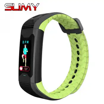 

Slimy B31 Color Screen Fitness Tracker Smart Bracelet Heart Rate Blood Oxygen Monitor Wristband for IOS Android Phone Xiaomi