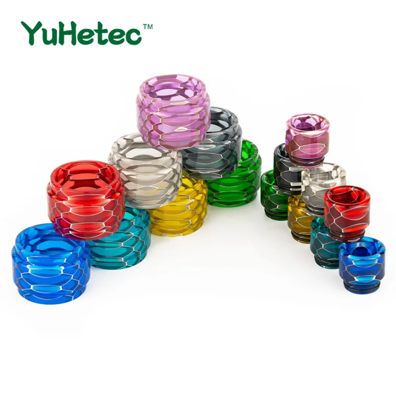 

1PCS YUHETEC SnakeSkin Resin Replacement TUBE + Drip Tip for GeekVape Cerberus Subohm Tank 5.5ml