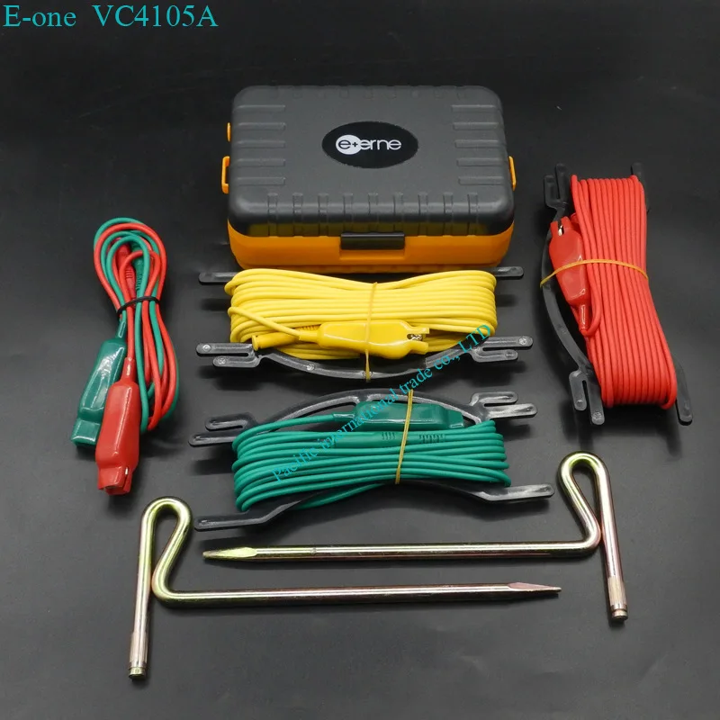 

Earth Ground Resistance Tester VC4105A Earth Voltmeter Ohmmeter 2Kohm/750V LCD Back light Overload protection data retention