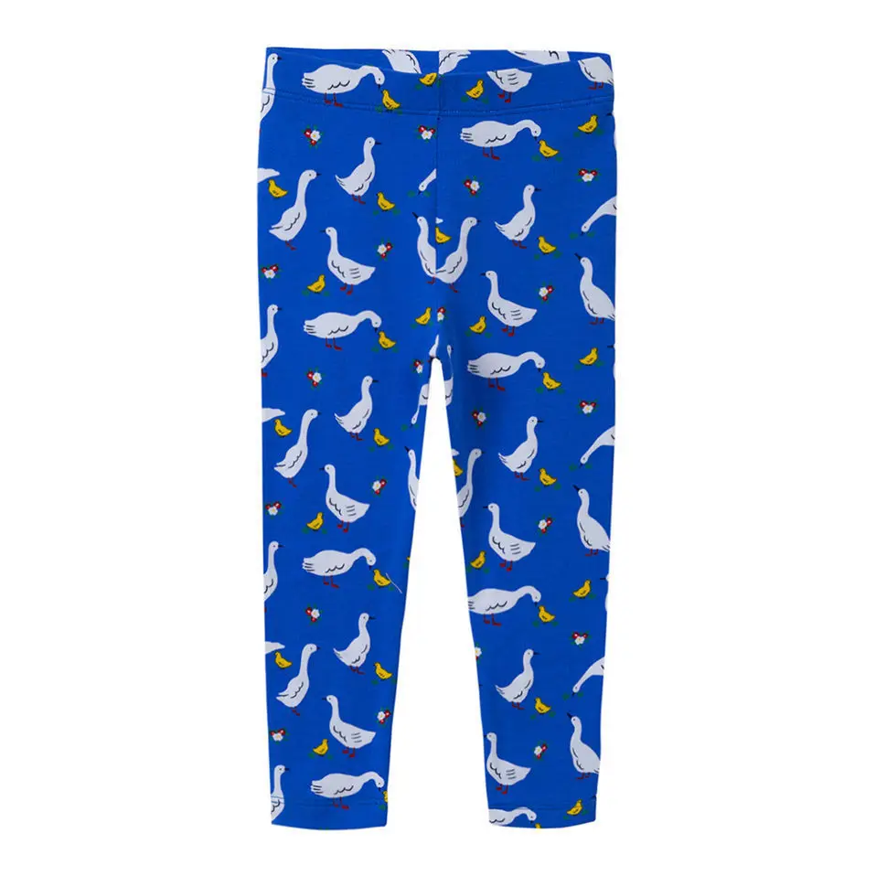Прыжки метров всадника синий печатных Леггинсы для маленьких девочек животных Дети хлопок брендовые Детские брюки одежда - Цвет: 1112