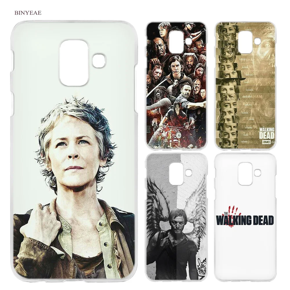 

BINYEAE The Walking Dead Hard Case Cover Fashion for Samsung Galaxy A6 A8 A6+ A8+ Plus J4 J6 J8 2018